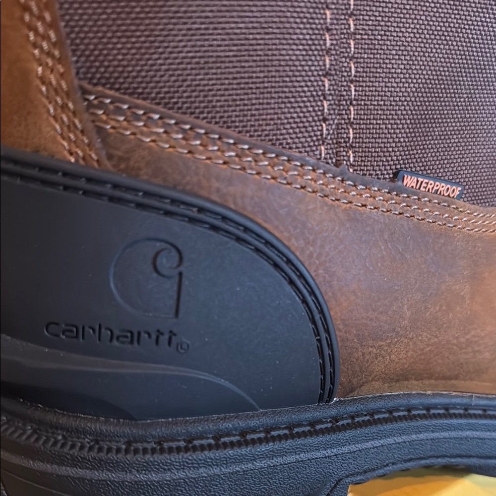Carhartt Tan and Brown Work Boots - Picture 15 of 16